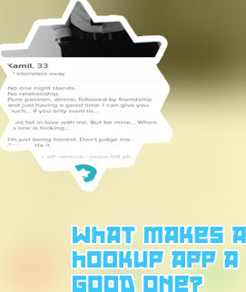 Using tinder for one night stands
